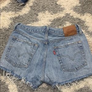 Levi’s 501 Light Wash Shorts
